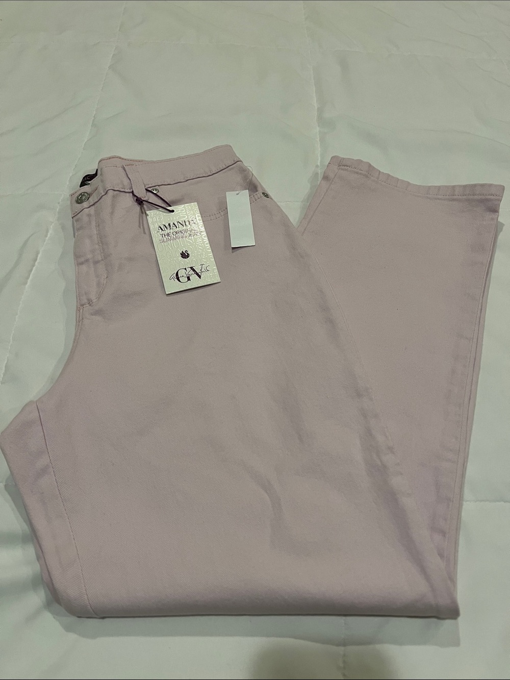 Gloria Vanderbilt Lavender Men's Chinos